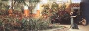 Alma-Tadema, Sir Lawrence A Hearty Welcome (mk24) Germany oil painting artist